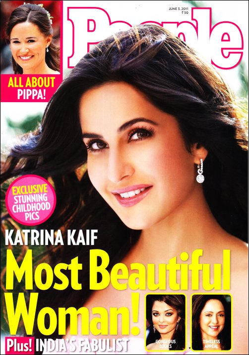 Katrina Kaif cover on People magazine